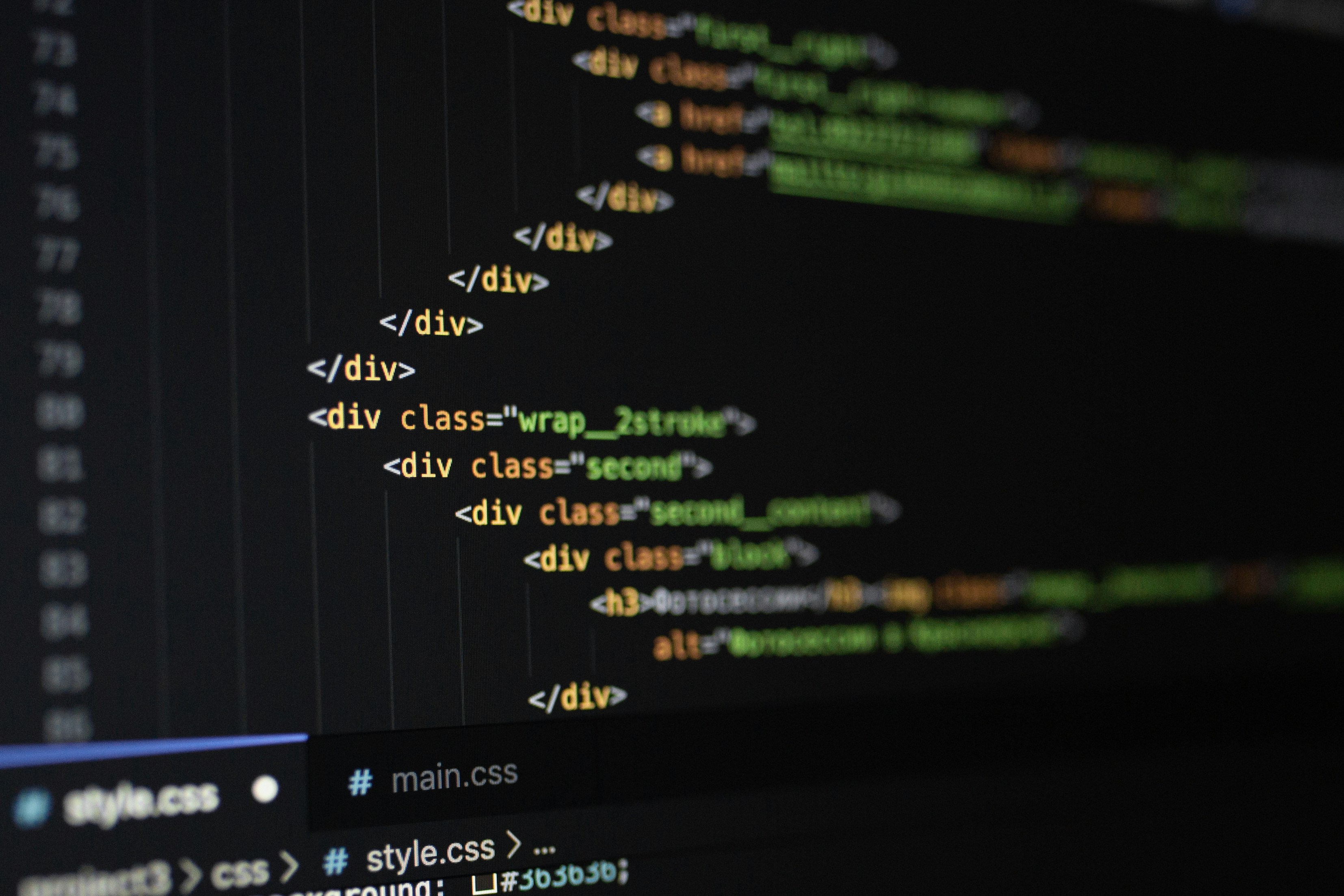 Programmering med bruk av masse divs